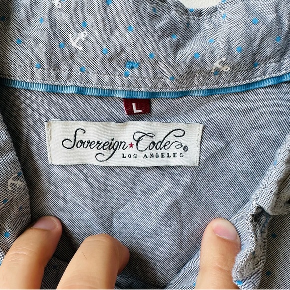 SOVEREIGN CODE - Nautical Button Up - Picture 5 of 6